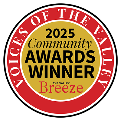 Voices of the Valley 2025 Community Awards Winner gold seal